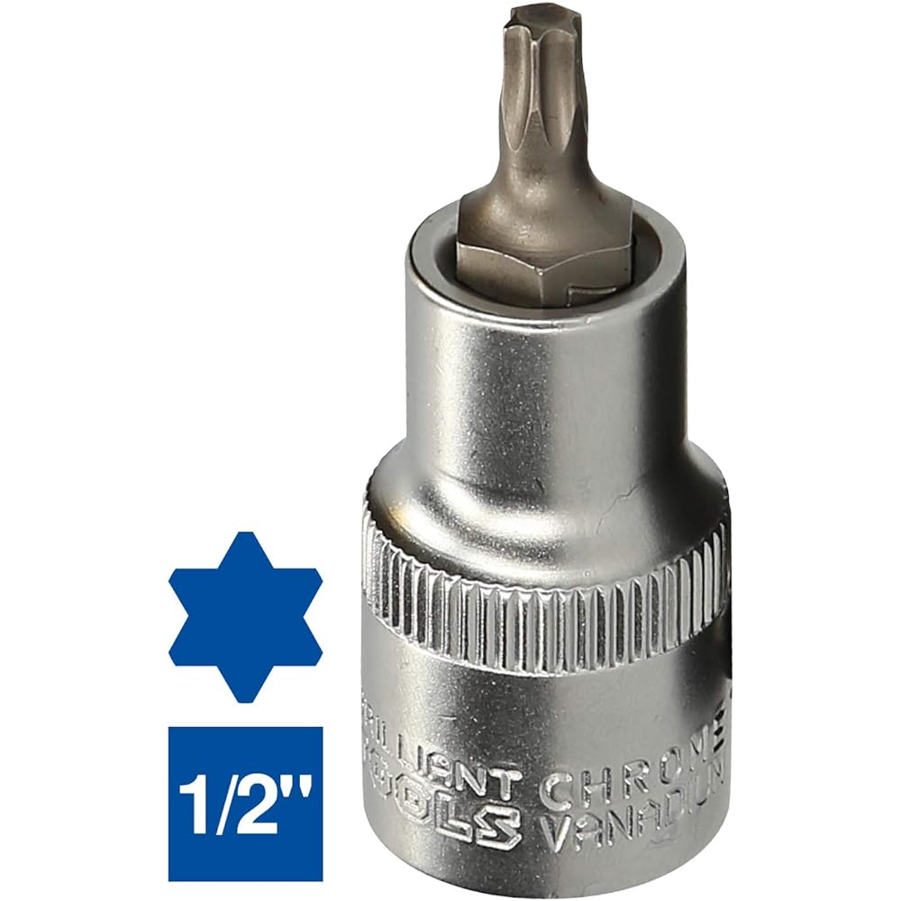 KS Tools 1/2" Torx Bit Socket Length 55mm T25 BT022971