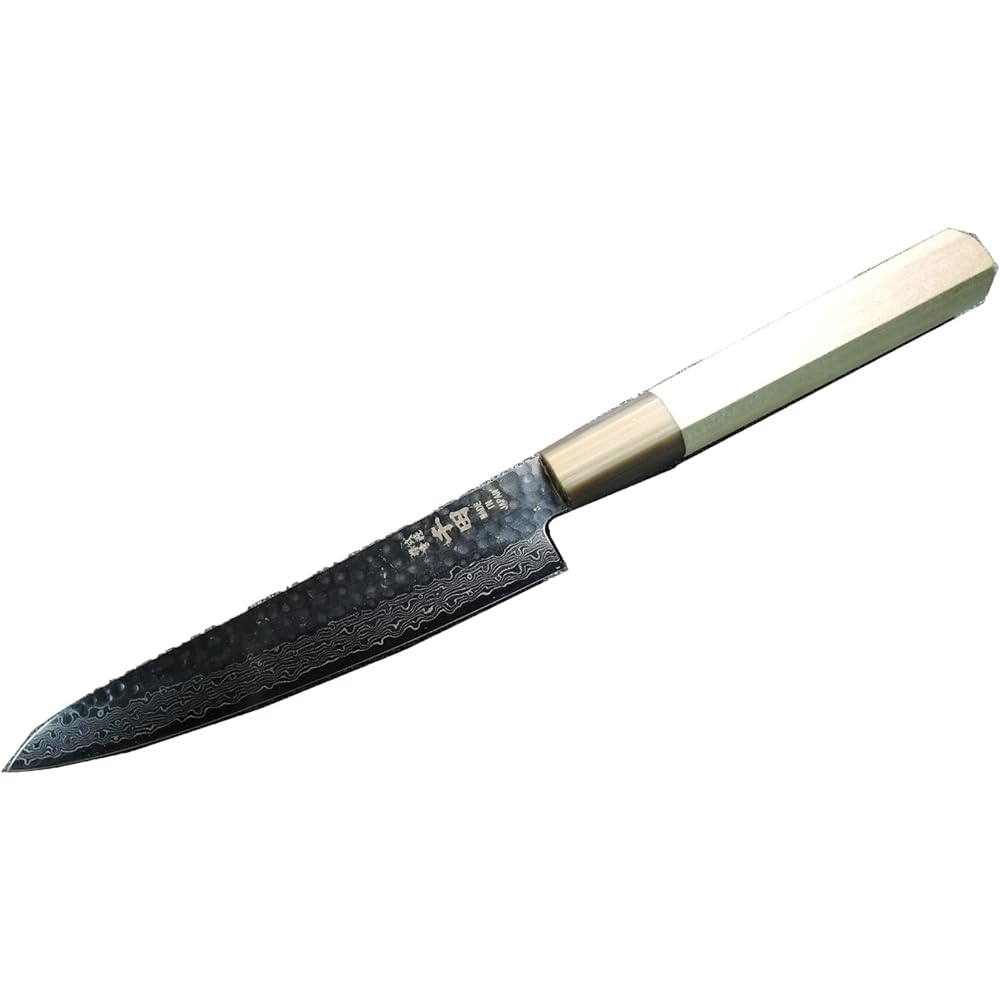 Takayuki Sakai Damascus Stainless Steel Interrupt 45 Layer Petty 150mm 07251