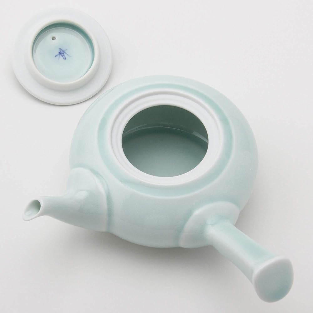 Hasami ware celadon teapot and hot water set (in gift box) 11439