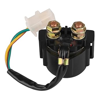 SOLLON Starter Solenoid Relay Yamaha Warrior 350 YFM350 1987-2004 Big Bear 350 YFM350 1987-1999 Wolverine 350 YFM350 1996-2005 Raptor 80 YFM80 2002-2002-2002-2 008 ATV