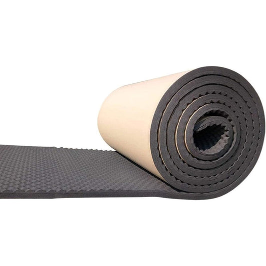 5cm thick soundproof foam, bedroom, living room, sound absorbing cotton, high density flame retardant acoustic panel (black) (black)