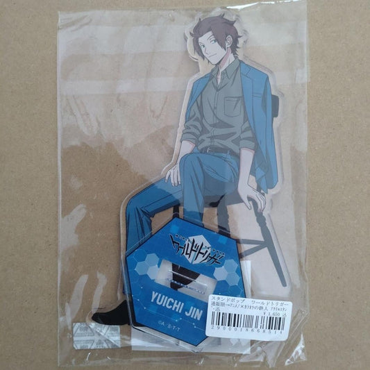 World Trigger Yuichi Jin Acrylic Stand Karaoke no Tetsujin Collaboration Watori