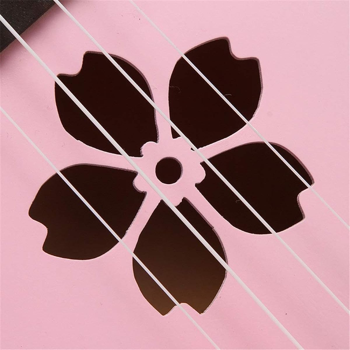 Portable Ukulele Pink Color Beginner Musical Instrument Hawaiian Guitar 23 Ukulele Guitar Beginner Musical Instrument