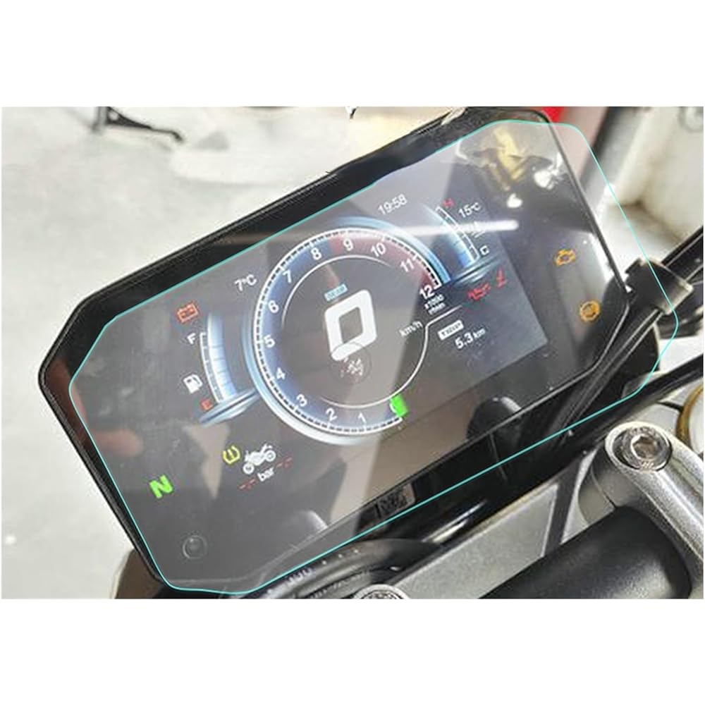 Fits for VOGE 525R Motorcycle Scratch Cluster Screen Dashboard Protective Instrument Film Protector Instrument (Color : 2 SET)