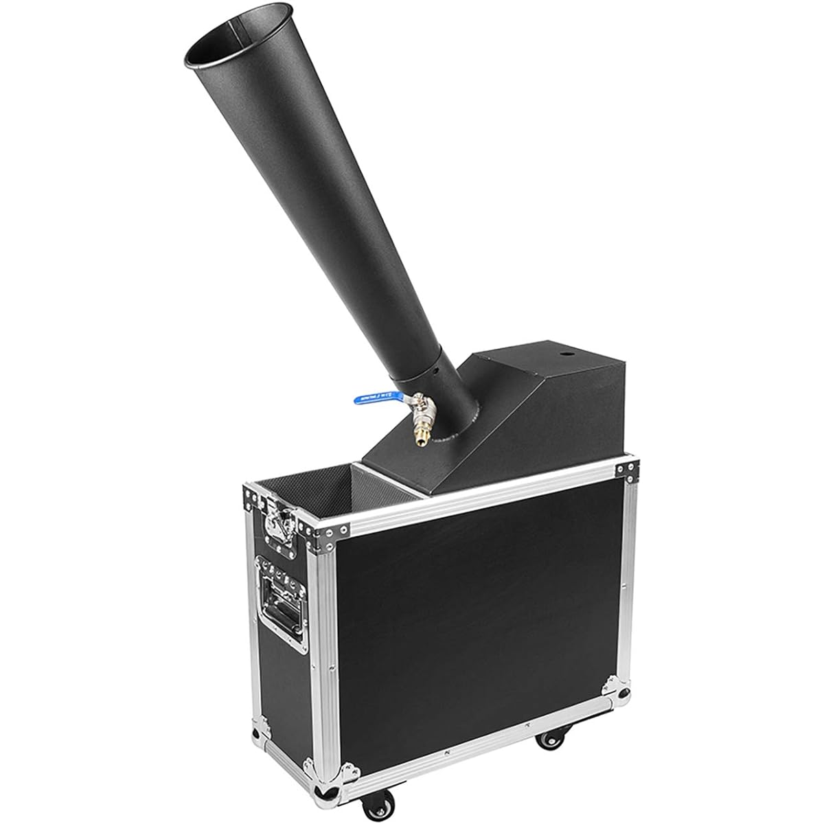 Co2 Confetti Cannon Machine Manual Control with Flight Case Wedding Confetti Cannon for Disco Nightclub Stage Party