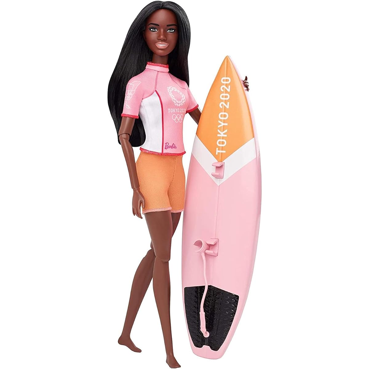 Mattel - Barbie Sport Surfer Doll, Olympic Games Tokyo 2020