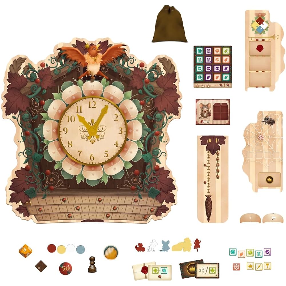 Arclight Hickory Dickory (1-4 players, 60-120 minutes, ages 10 and up) Board game