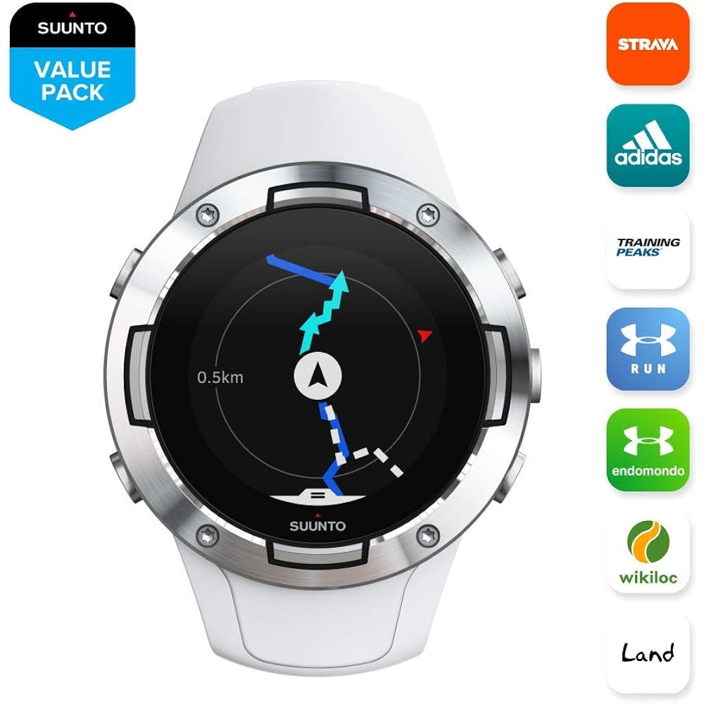 SUUNTO SUUNTO 5 Running Watch Smart Watch Long Battery [Genuine Japanese Product/Manufacturer Warranty]