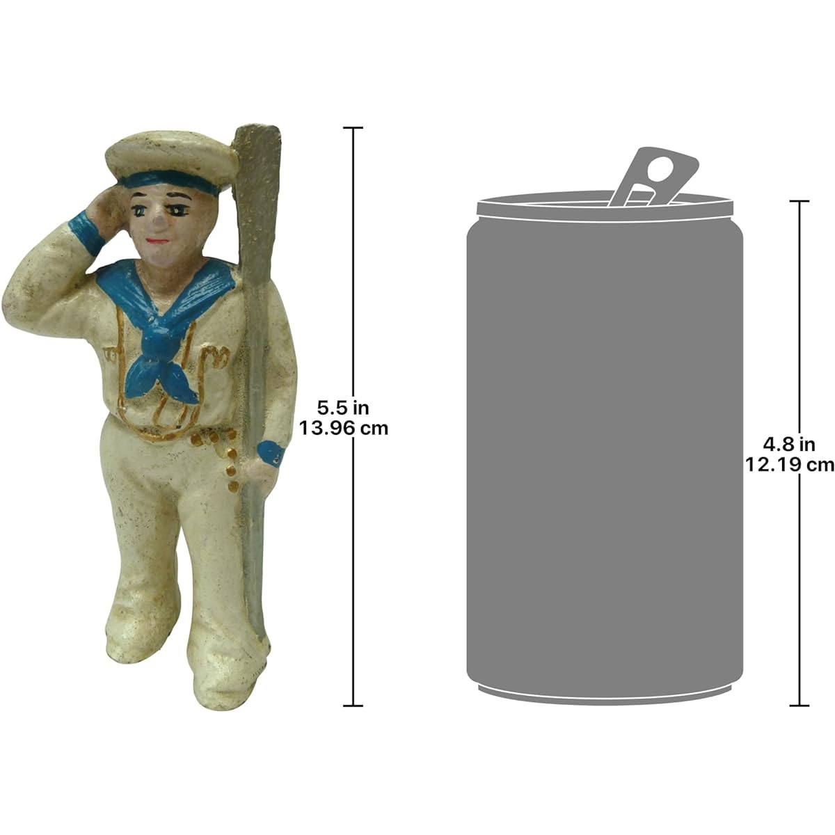 Design Toscano Saluting Sailor Still Action Coin Bank
