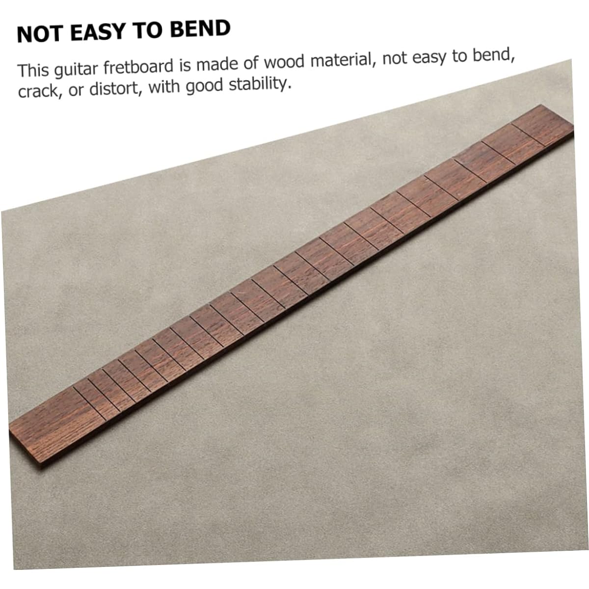VICASKY 5pcs Fretboard Guitar Parts Art Accessories Guitar Fretboard Wood Fretboard Acoustic Creative Guitar Finger Plate Guitar Accessories Handle Rosewood