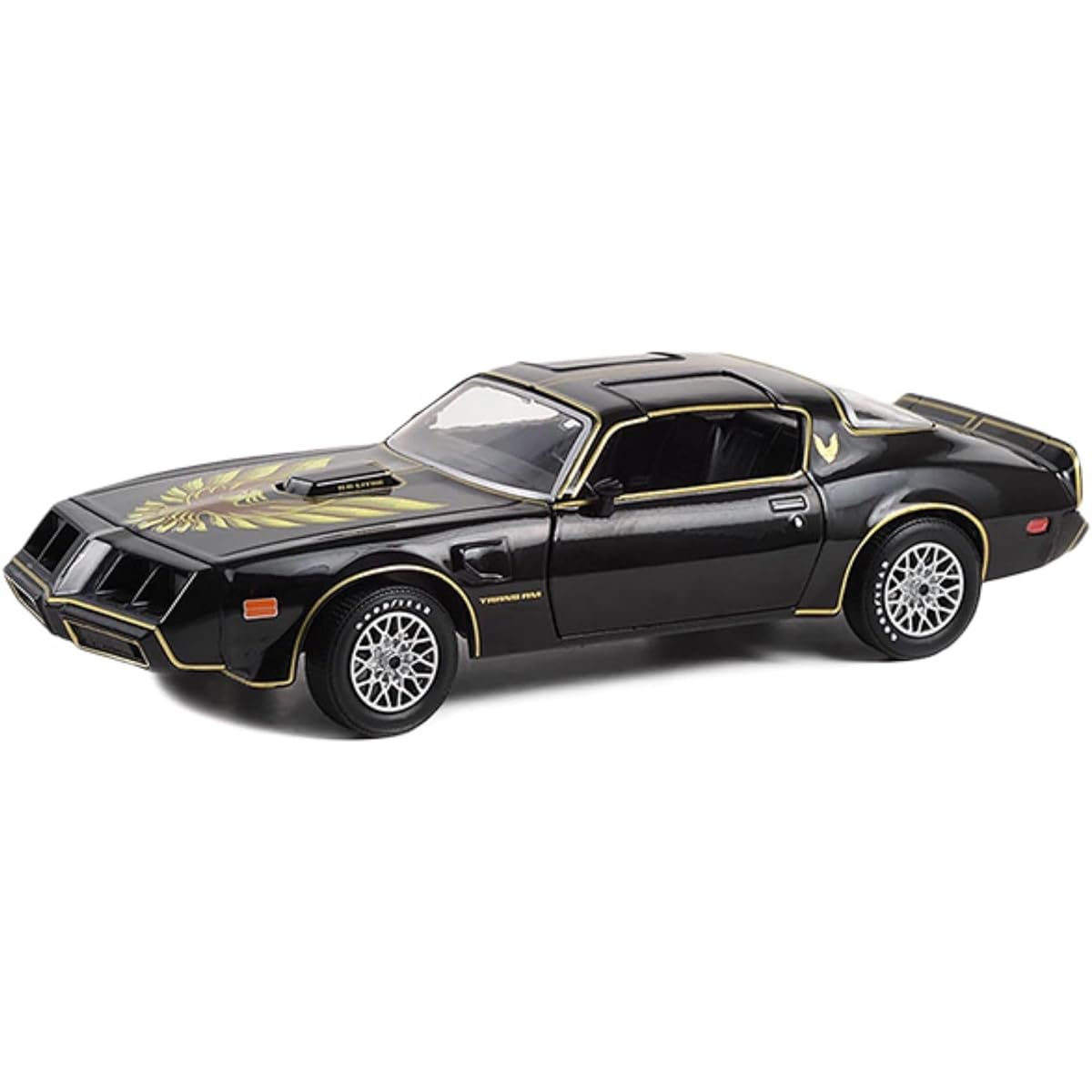 1/24 scale ROCKY II 1979 Pontiac Firebird Trans Am Rocky 2 Pontiac Firebird Trans Am miniature car