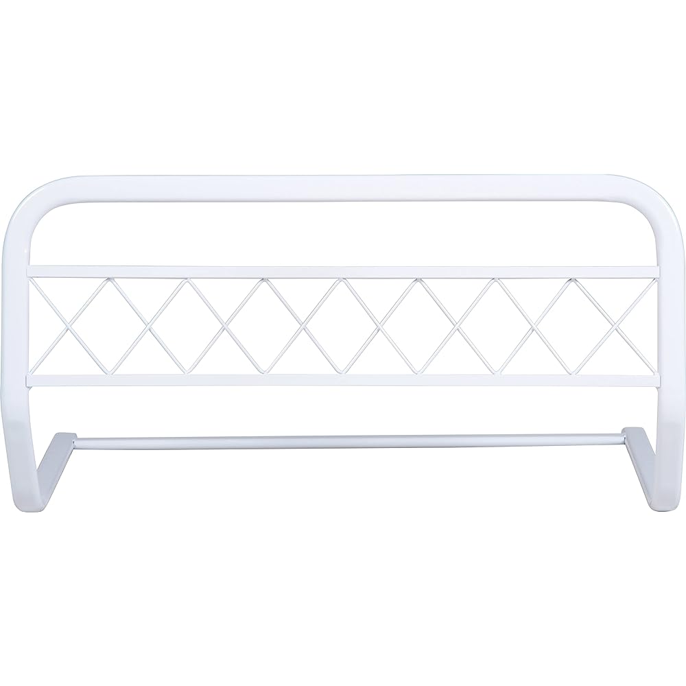 Fujiboeki Bed Guard Width 75 x Depth 42.5 x Height 39 cm, White, Prevents Futon from Shedding 15552