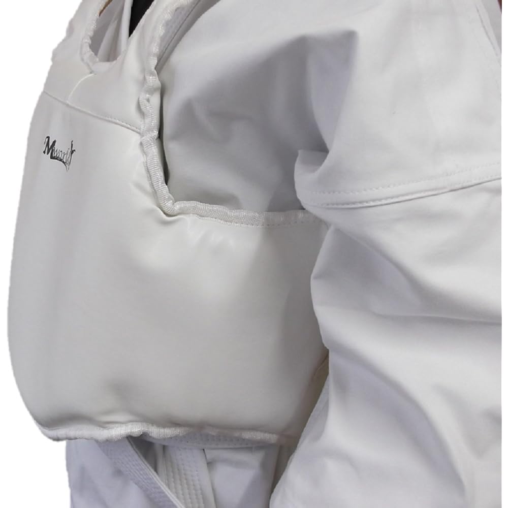 M-WORLD Lightweight Body Protector White Various Sizes