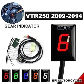 Speed Display Meter Gear Display Indicator Meter For Honda VTR250 VTR 250 2009 2010 2011 2012 2013 2014 EFI Motorcycle Accessories 1-6 Level Speed