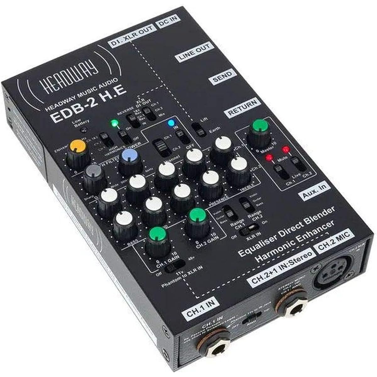 HEADWAY MUSIC AUDIO EDB-2 H.E 2ch preamplifier DI for acoustic instruments [Domestic regular product]