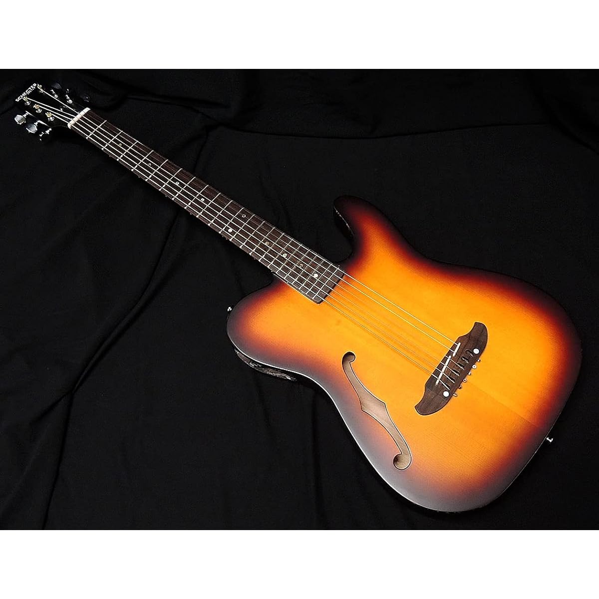 SCHECTER OL-FL TSB Oriental Line Schecter Thin Body Acoustic Guitar F Hole Electric Acoustic Satin Sunburst