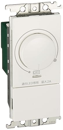 Panasonic Wide LED Recessed Reverse Phase Dimmer Switch B WT57572W