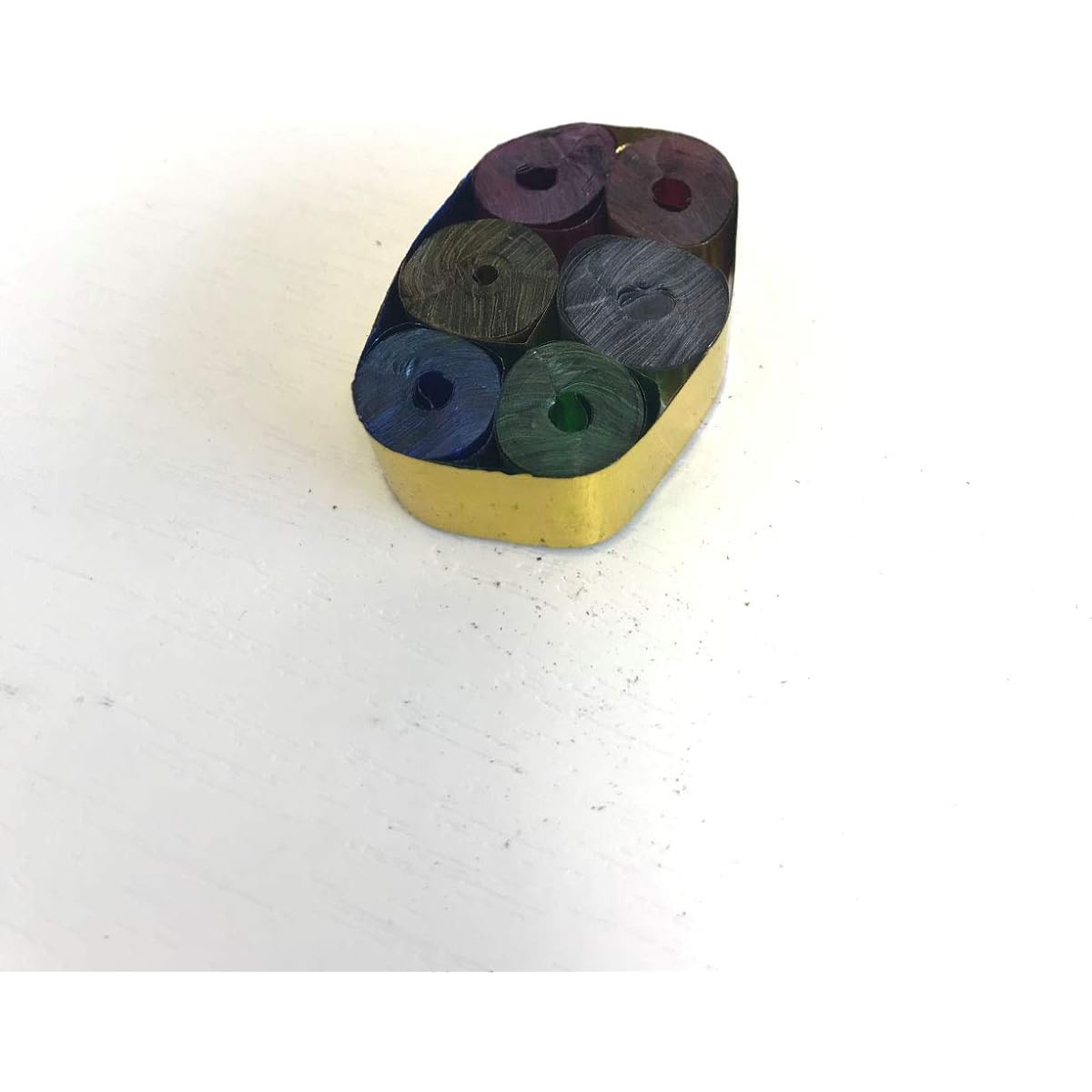 Cannon cracker contents [6-color metal tape] 50 pieces, total 300 pieces