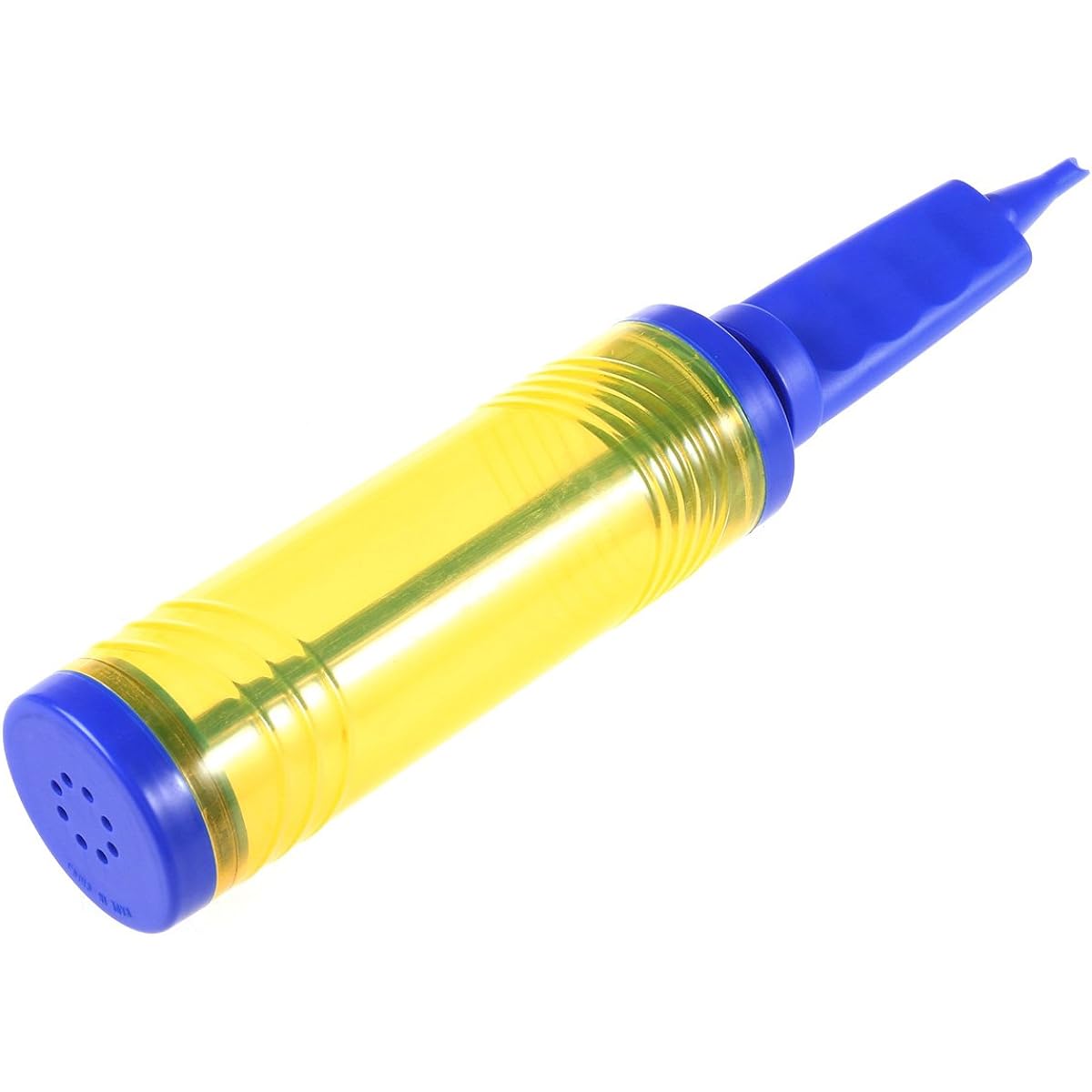 NUOLUX Balloon Pump Inflator Ball Pump Hand Air Pump (Yellow Blue)