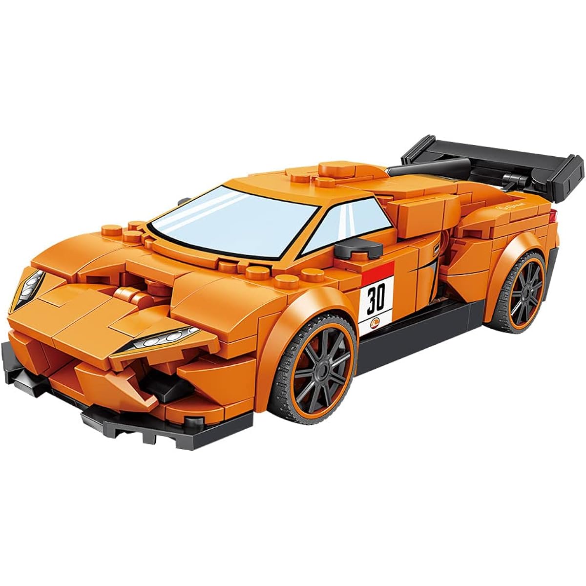 HEGOAI Track Champion Racing Car Building Toy for Boys, Aqe 6-10 Years Old STEM Sports Car Building Kit Model for Boys (Compatible with Lego Sets)