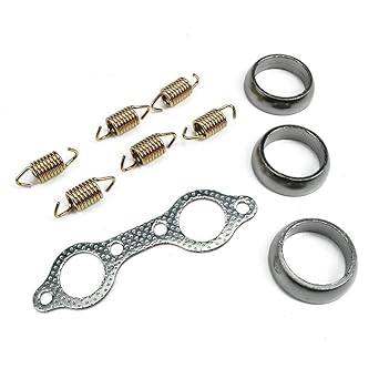 Amhousejoy Exhaust Pipe Donut Gasket for Polaris Ranger XP 800 4x4 EFI 2010-2012 Part Number 5243518 7041789 7041804 5250091 7041687