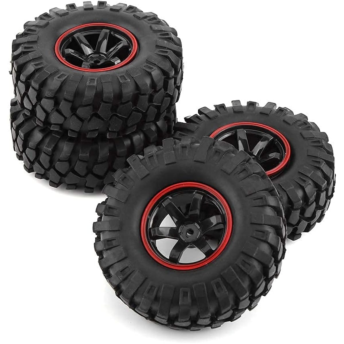 Surebuy RCタイヤ 701A-7006L 4 pieces for HSP for cars