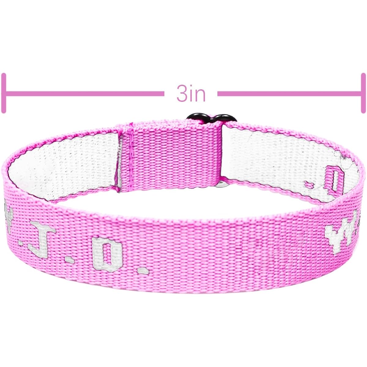 VIEKIER WWJD Bracelet 6 Pieces Fashionable and Minimalist Bracelet Perfect for Adults and Kids What Would Jesus Do Bracelet, One size, Rope, No Jewels.