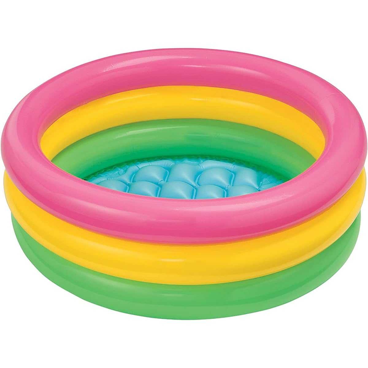 Intex 34" x 10" Sunset Glow Soft Inflatable Baby/Kids Swimming Pool (6 Pack)