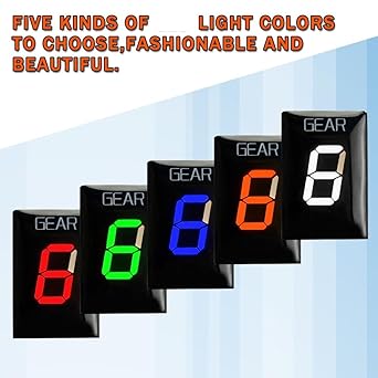 Digital Meter Display Motorcycle Accessories Gear Indicator Gear Display Meter ECU Mount Speed Display Ducati Monster 796 Monster Monster 796 2014 Indicator Meter Display