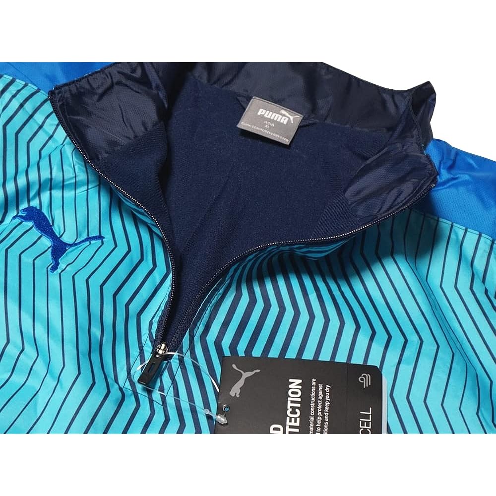 [PUMA] Pullover Windbreaker Piste Top/Pants Top and Bottom Set 657729/657730 Lining: Brushed tricot