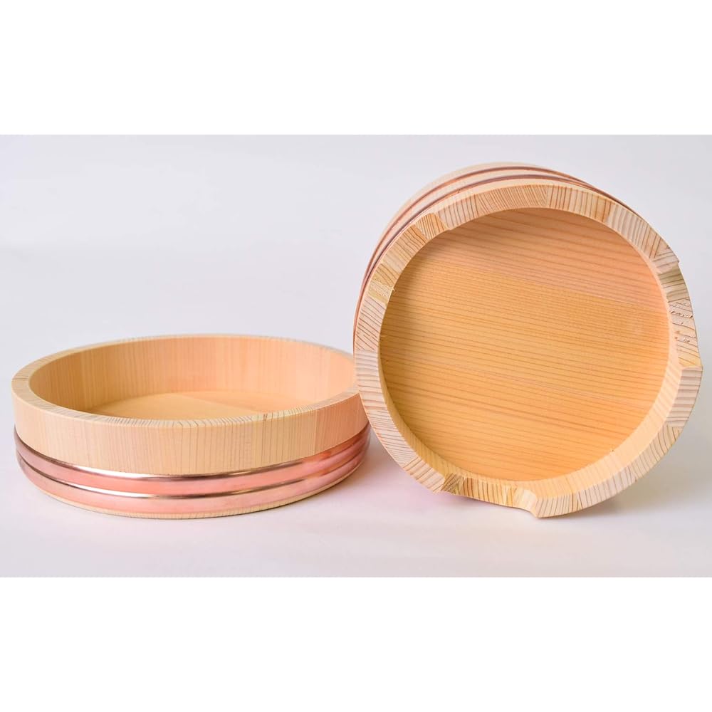Kiso Crafts Ohitsu Edo type Made in Japan Wooden Sawara 3 cups