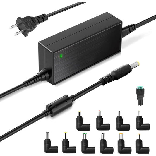12V 5A Power Adapter 100~240V AC to DC 12 Volt 5A 4A 3A 2.0A 1A Converter for LED Strip Light DVR NVR Security Camera System CCTV Accessories etc with 11 Chips