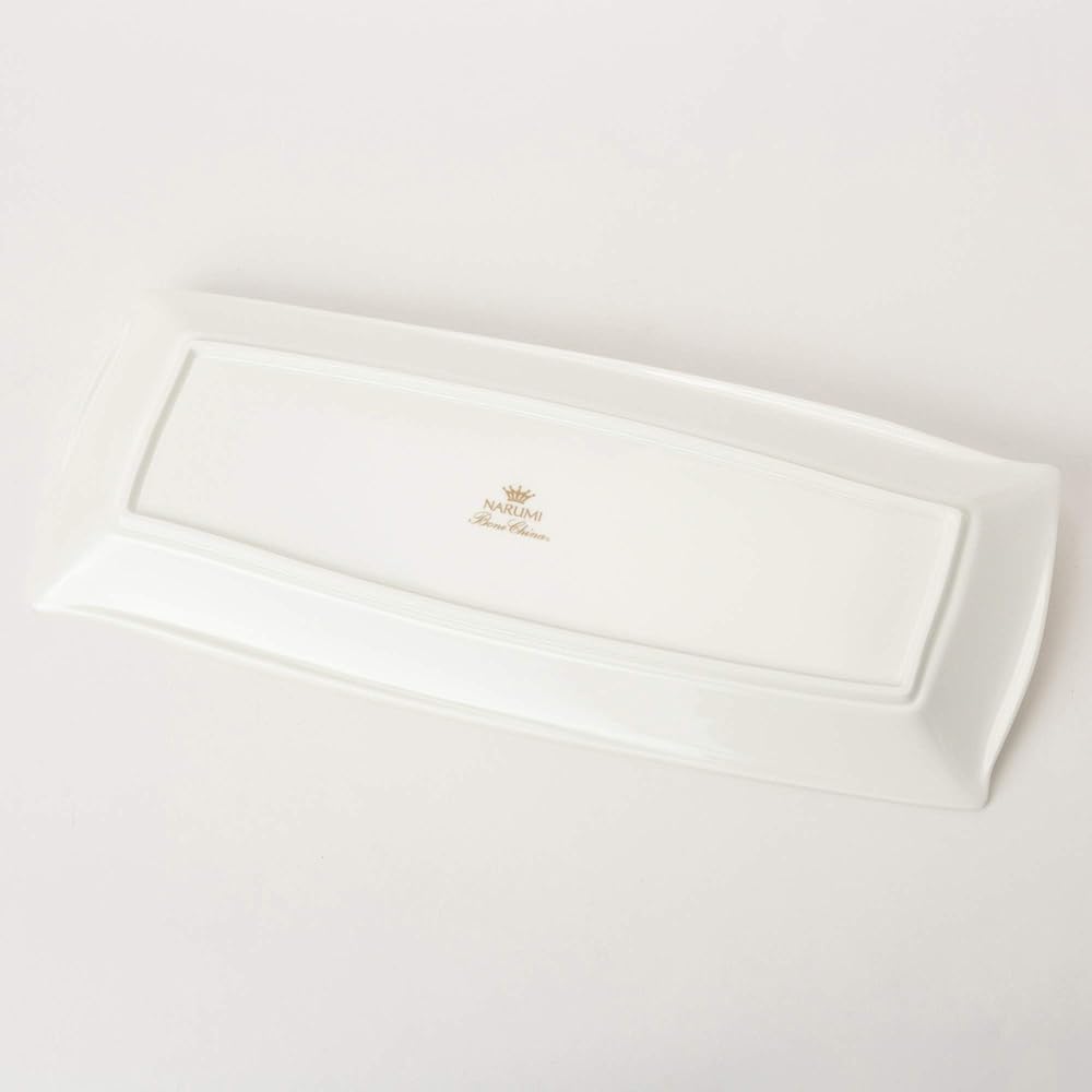 NARUMI Plate Forte White 42cm Microwave Warmable 50460-3457