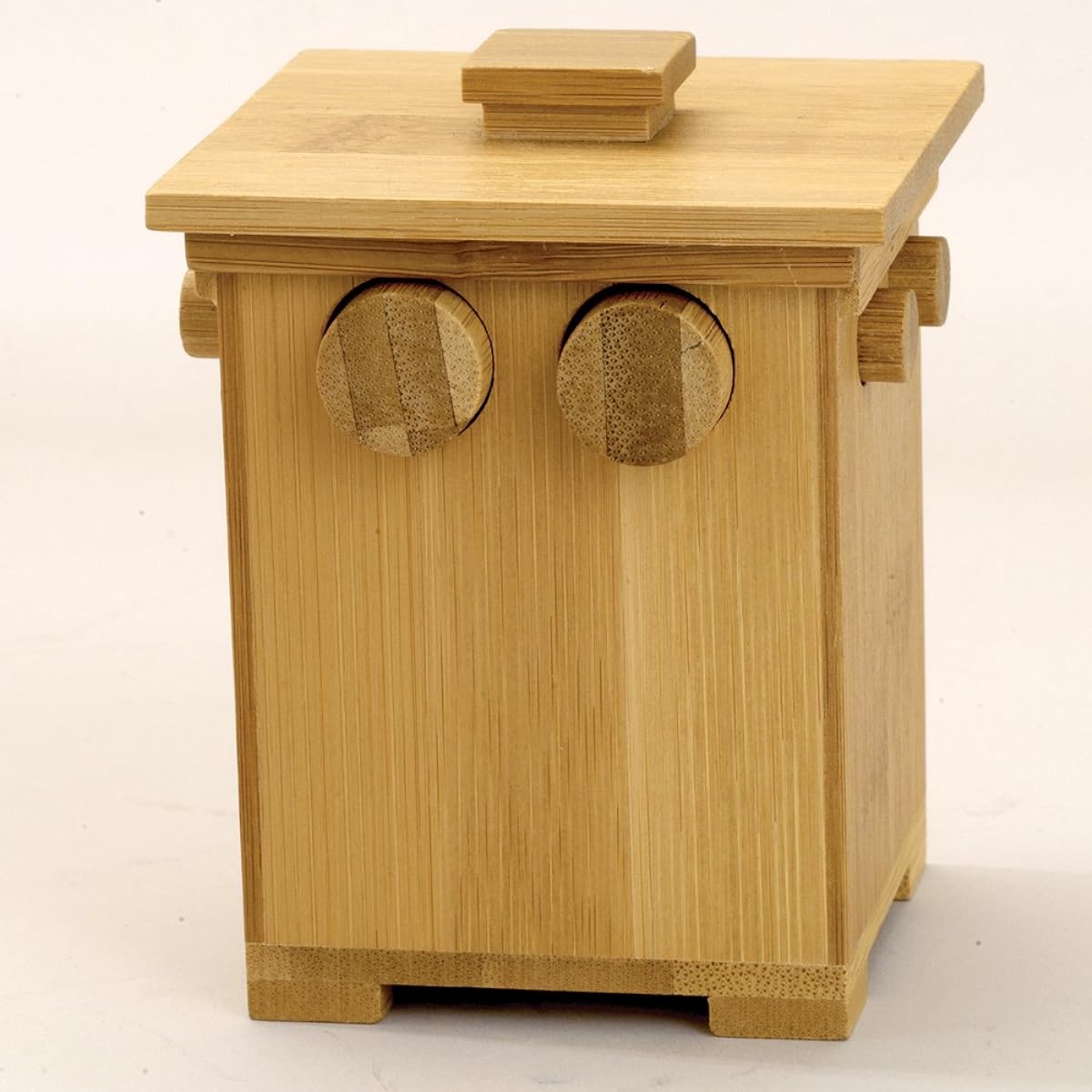 [Bits and Pieces]Bits and Pieces Wooden Bamboo Puzzle Box Brainteaser Great Puzzling Gift 7071644 [Parallel Import]