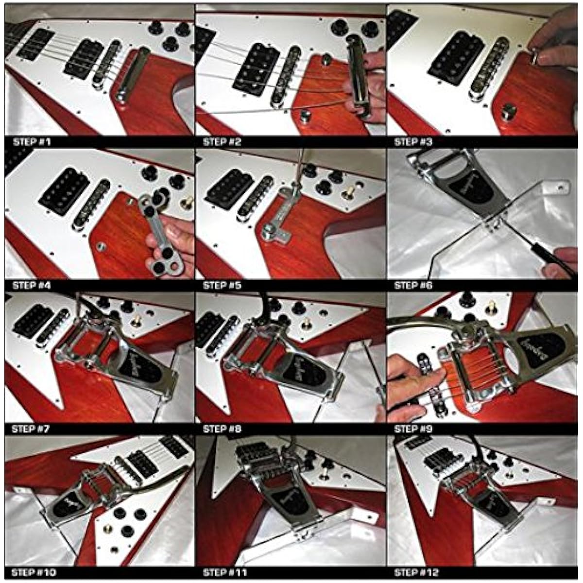 [Domestic regular product] VIBRAMATE V7-VW Bigsby B7 dedicated mount kit Compatible with Flying V [V7-VW]