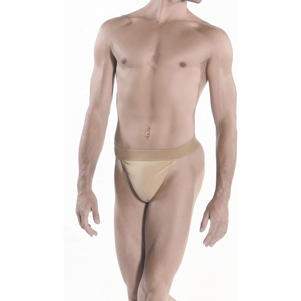 Wear Moi Ballet Padded Dance Belt Boys ~ Men's Size [DANCEBELT NARROW] 4cm Width Waist Belt Song Type [Genuine Product]