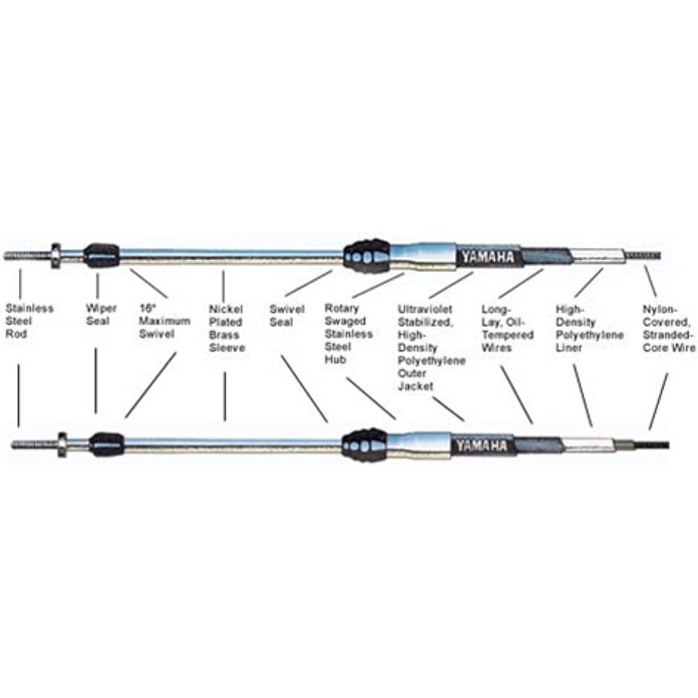 Yamaha ABA-CABLE-12-00 Premier II Cable 12 Foot; New # MAR-CABLE-12-SC Made by Yamaha