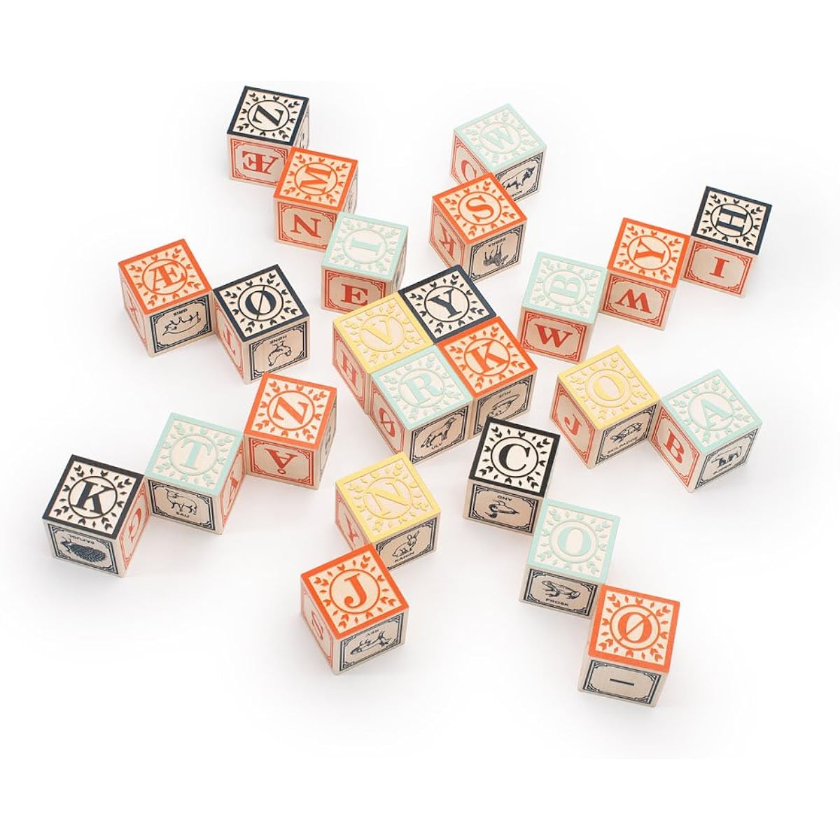 uncle goose norwegian blocks - made in usa