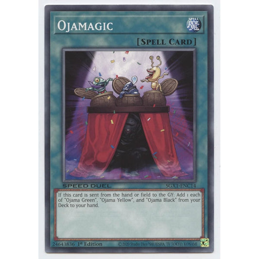 Ojamagic - SGX1-ENC14 - Common - First Edition.
