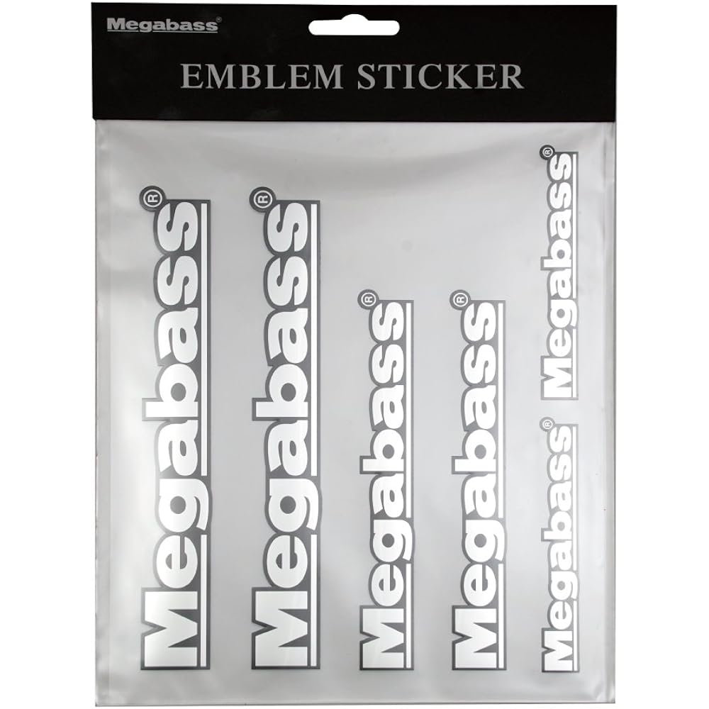 Megabass emblem sticker Megabass EMBLEM STICKER