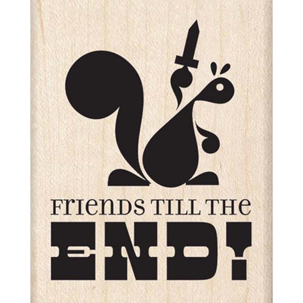 Inkadinkado Mount Stamp 2"2.5x" to friends