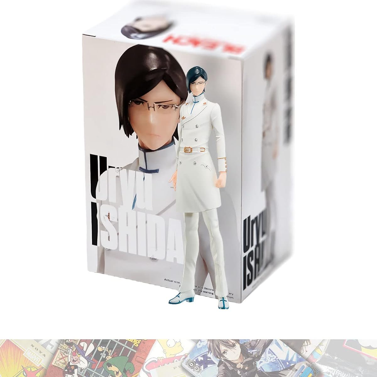 Ishida Ura Ryu: 17cm Solid & Soul Statue Figurine A.C.G. Compatible Theme Trading Card (19135)