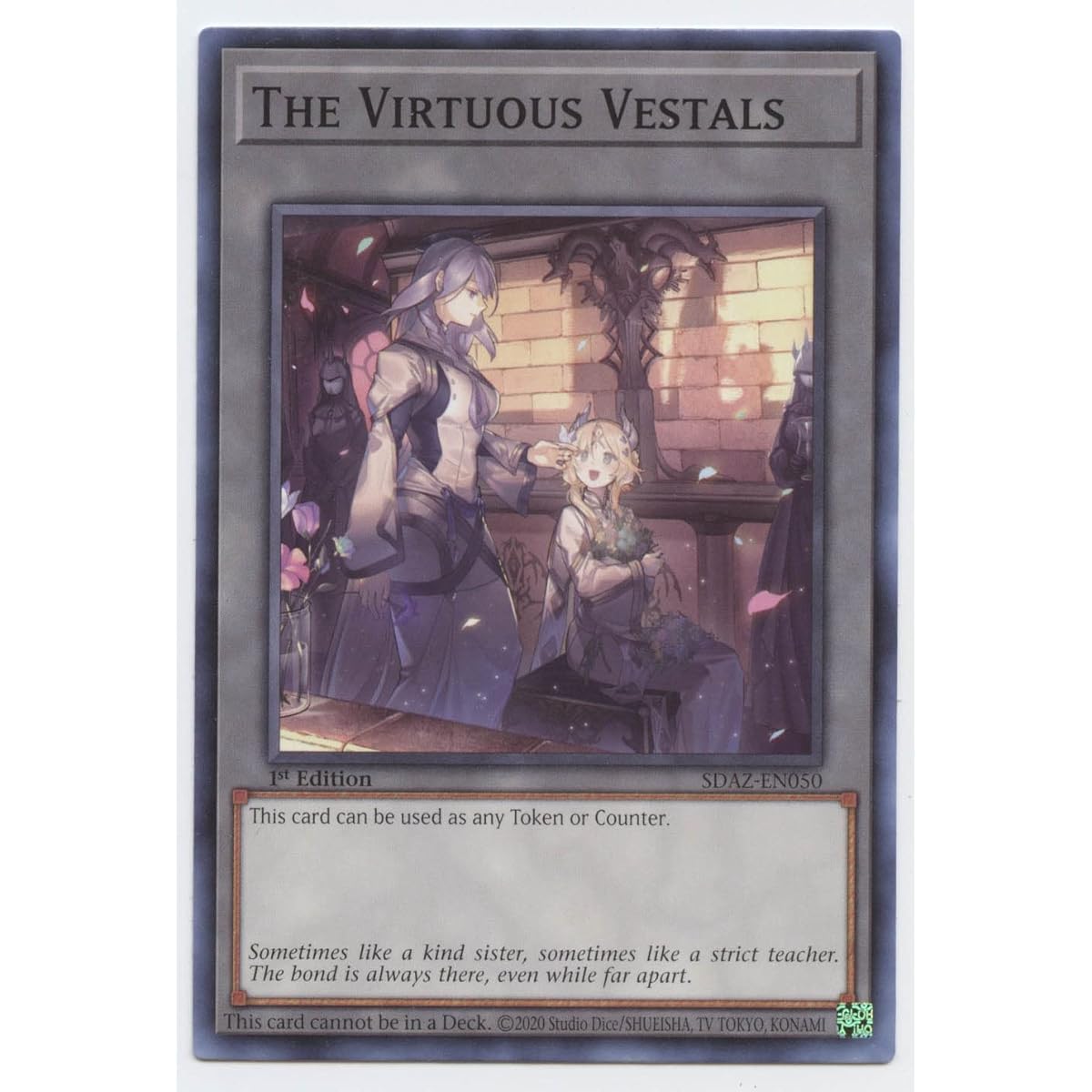 The Virtuous Vestals - SDAZ-EN050 - Common - 1st Edition