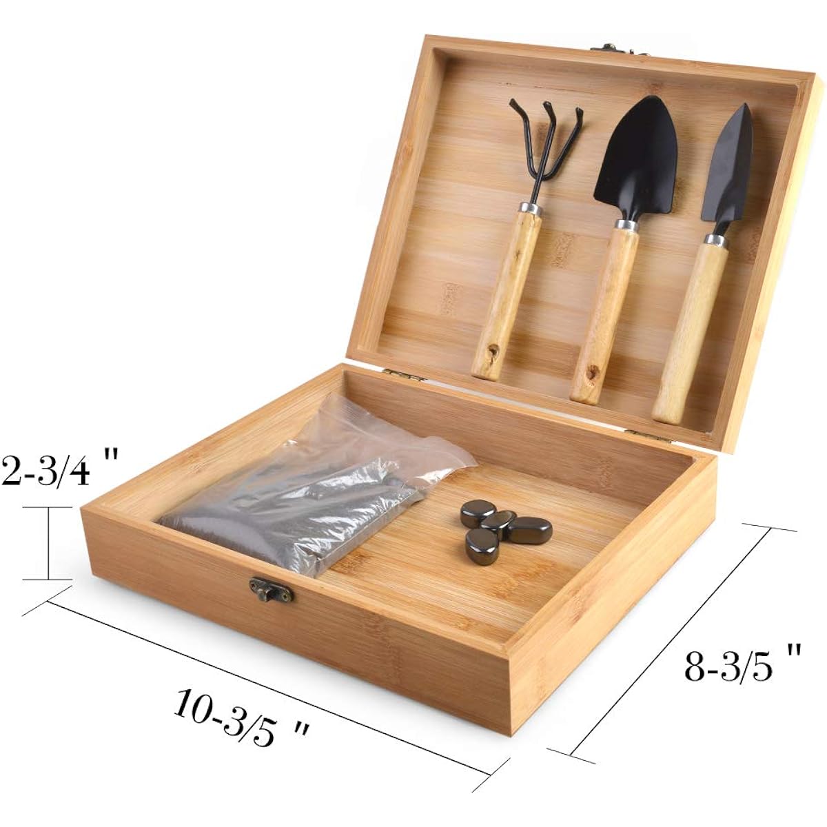 (magnetic zen garden) - SPACECARE Magnetic Zen Sand Garden Box Set Toy for Magnetic Science,Stress Relief,Creativity, Children Education