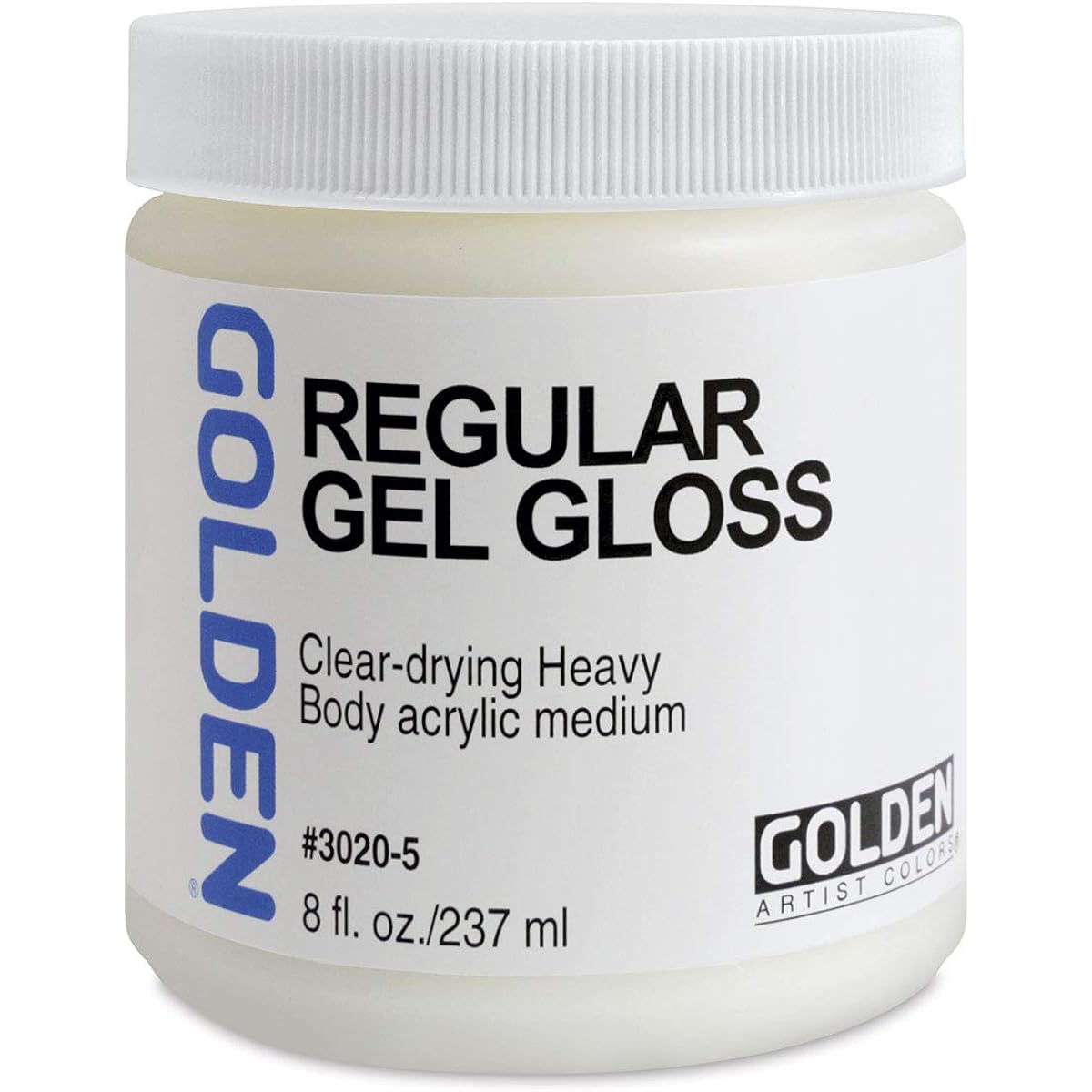 Golden Artist Colors – Regular Gel Gloss – 128 oz Jar