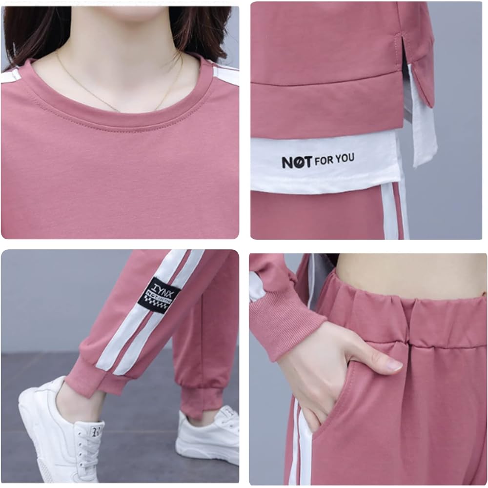 [FARFADET] Jersey Top and Bottom Set, Sweatshirt Setup, Women's Loungewear, Sportswear, 2 Lines, Spring, Summer