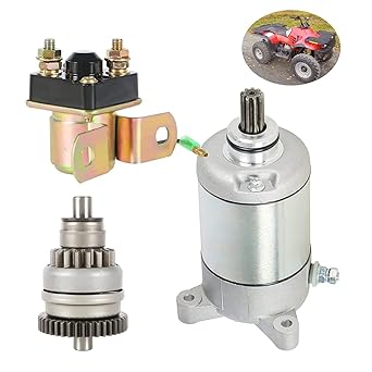 Starter Solenoid Relay Starter Drive & Relay Solenoid for Polaris Sportsman 500 1996-2002