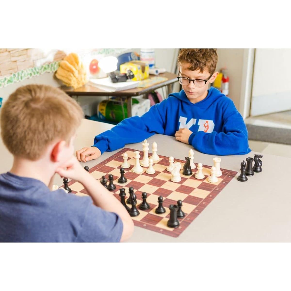 The House of Staunton The World's Greatest Chess Set® - Quadruple (Indian Rosewood)