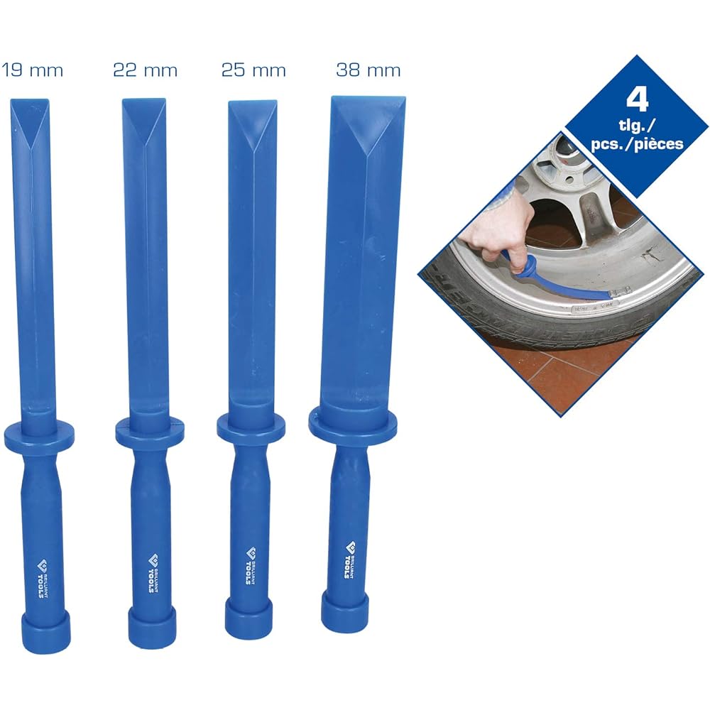 KS Tools Plastic Scraper Set 4 Pieces BT691150