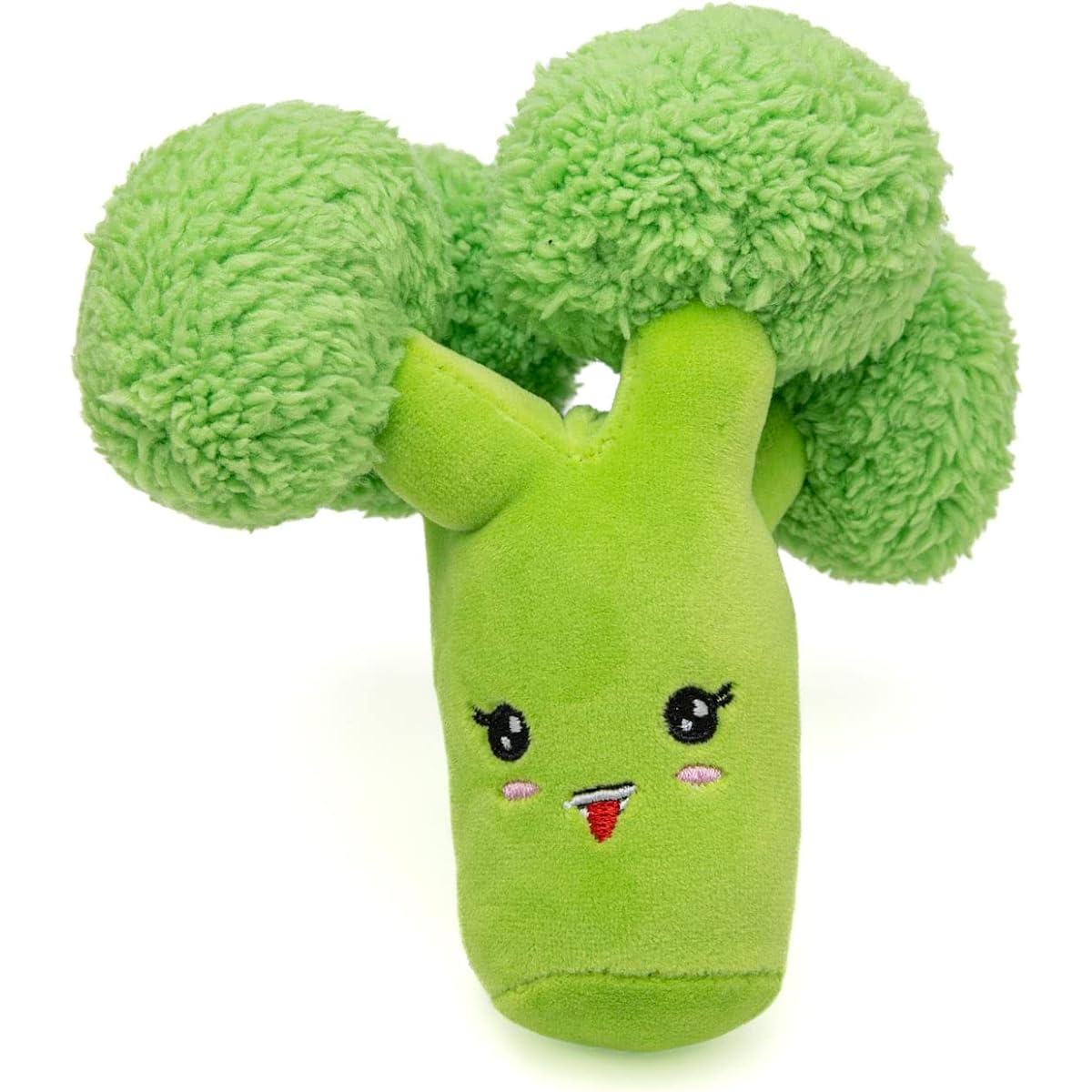 KINREX Broccoli Stuffed Animal Soft Stuffed Animal - Kids Stuffed Animal - Vegetable Stuffed Animal - Measures 5.5" - 5.5"